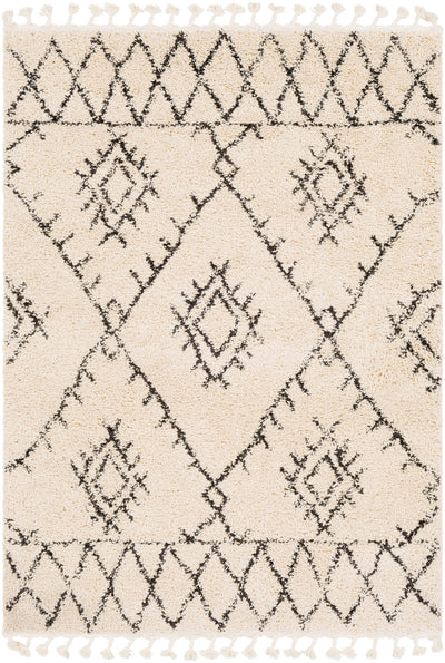 product image for berber shag rug 2305 in charcoal beige by surya 1 42