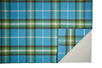 product image for Jens Hand Woven Blue and Green Rug by BD Fine Fold Image 1 96