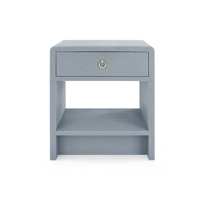 product image for Benjamin Linen 1-Drawer Side Table in Various Colors by Bungalow 5 29