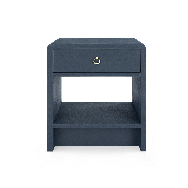 media image for Benjamin Linen 1-Drawer Side Table in Various Colors by Bungalow 5 288