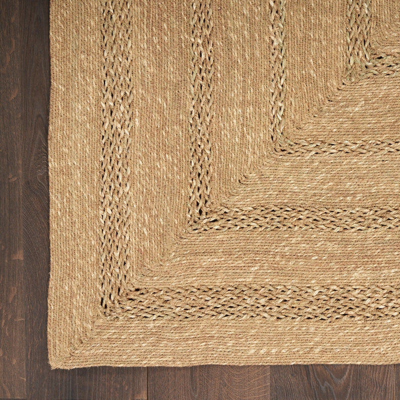 media image for Natural Seagrass Indoor Outdoor Handmade Natural Rug By Nourison Nsn 099446940186 4 214