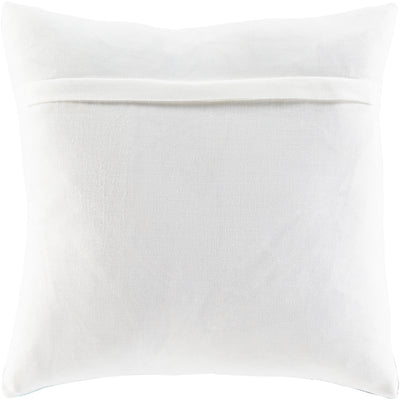 product image for Balliano BLN-004 Woven Square Pillow in White & Bright Blue by Surya 17