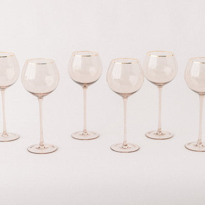 product image for siren white wine goblet set of 4 by borrowed blu bb0211s 8 73