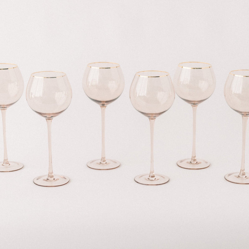 media image for siren white wine goblet set of 4 by borrowed blu bb0211s 9 272