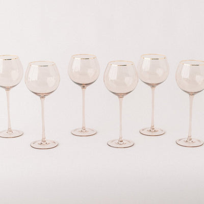 product image for siren white wine goblet set of 4 by borrowed blu bb0211s 1 50