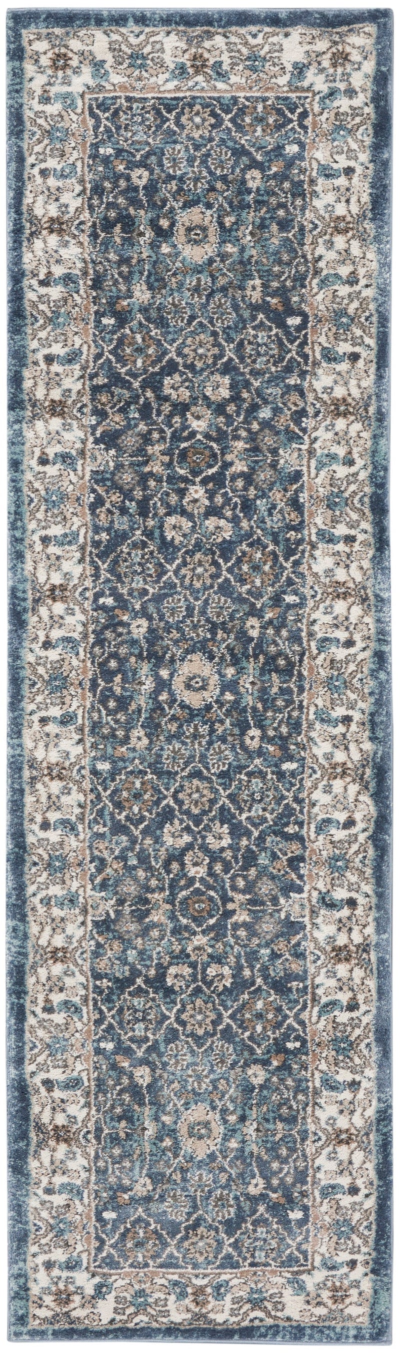 media image for american manor blue ivory rug by nourison 99446882905 redo 2 257