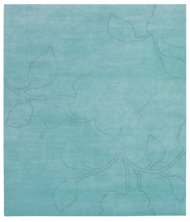 media image for Bellagio Ruby Hand Knotted Rug in Light Blue design by Second Studio 218