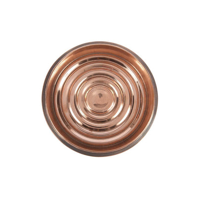 product image of copper coin edged bottle coaster design by sir madam 1 554