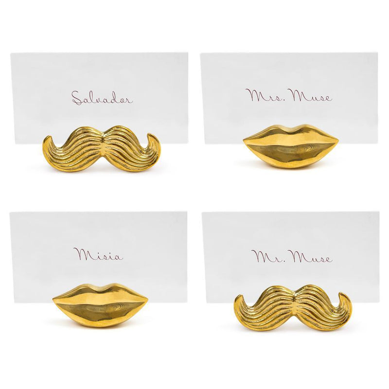 media image for muse mr mrs brass place card holders set of 4 5 298