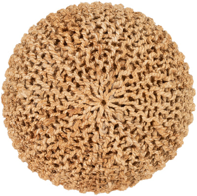 product image for Bermuda BRPF-001 Pouf in Khaki by Surya 39