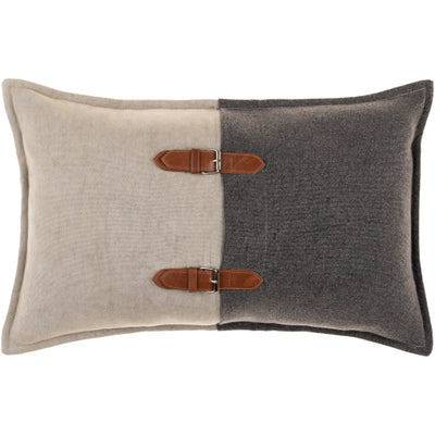 product image of Branson Cotton Taupe Pillow Flatshot Image 565