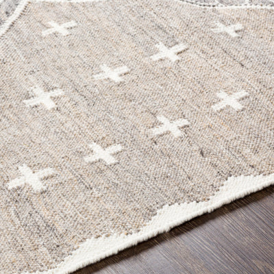 product image for Bursa Indoor/Outdoor Pet Yarn Taupe Rug Texture Image 97