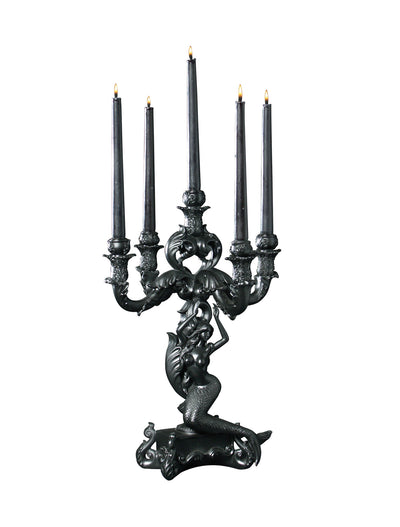 product image of burlesque black mermaid chandelier design by seletti 1 558