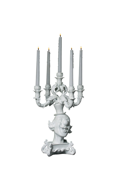 product image of burlesque white clown chandelier design by seletti 1 55