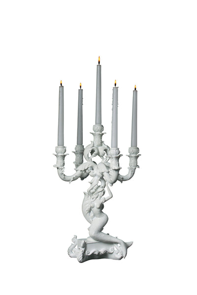 product image of burlesque white mermaid chandelier design by seletti 1 50