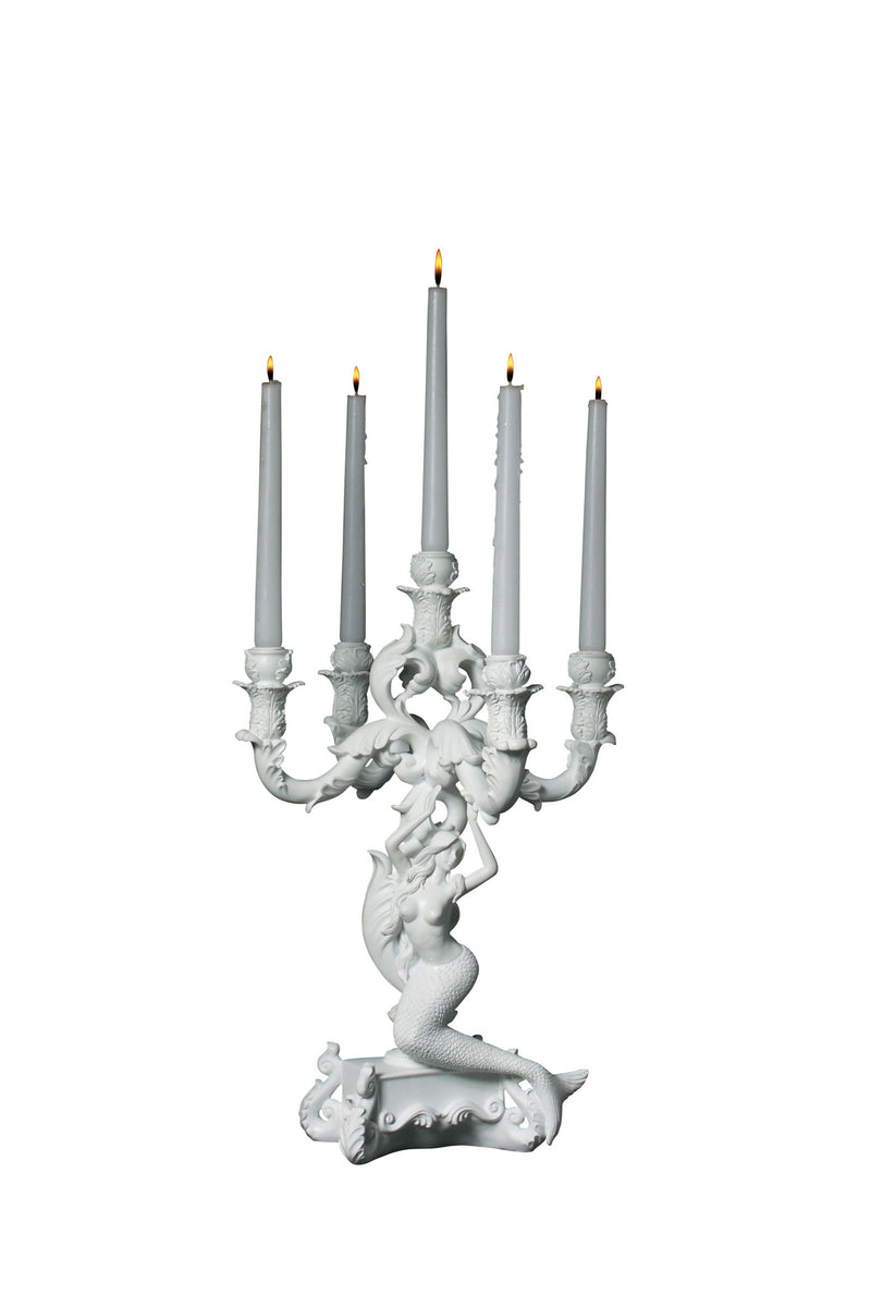 media image for burlesque white mermaid chandelier design by seletti 1 260