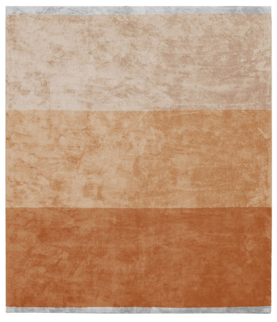 product image of Byred Yama Hand Knotted Rug in Dark Orange design by Second Studio 59