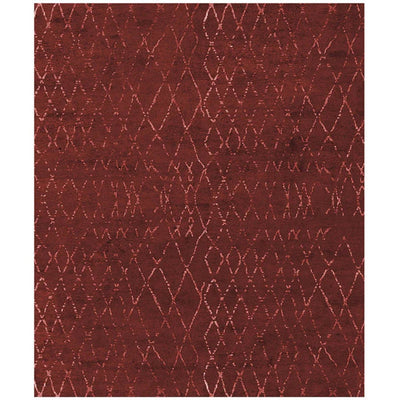 product image of cetona hand knotted rusty red w silver rug by by second studio c1203 47x67 1 599