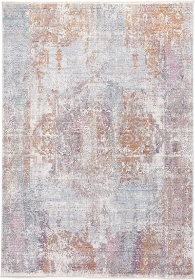 product image of Tirza Gold and Pink Rug by BD Fine Flatshot Image 1 52