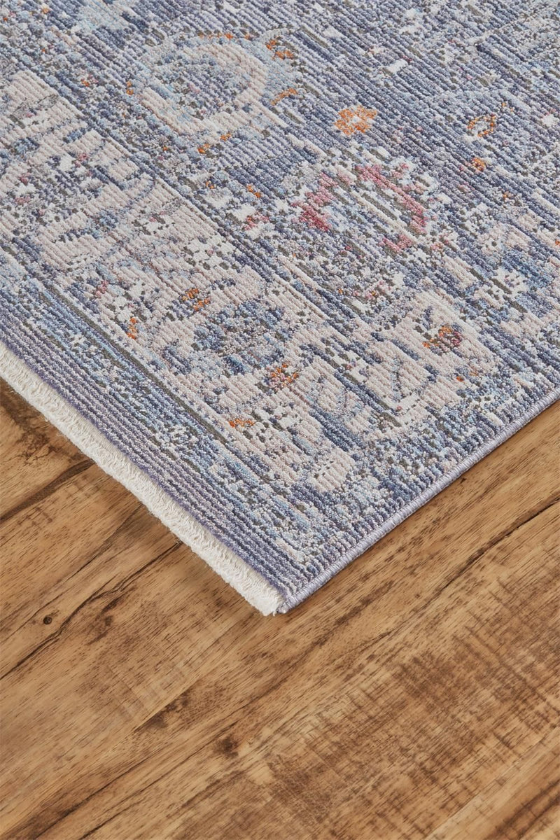 media image for Tirza Blue and Ivory Rug by BD Fine Corner Image 1 280