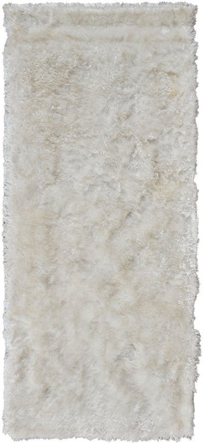 product image for Kelim Hand Tufted Pearl White Rug by BD Fine Flatshot Image 1 85