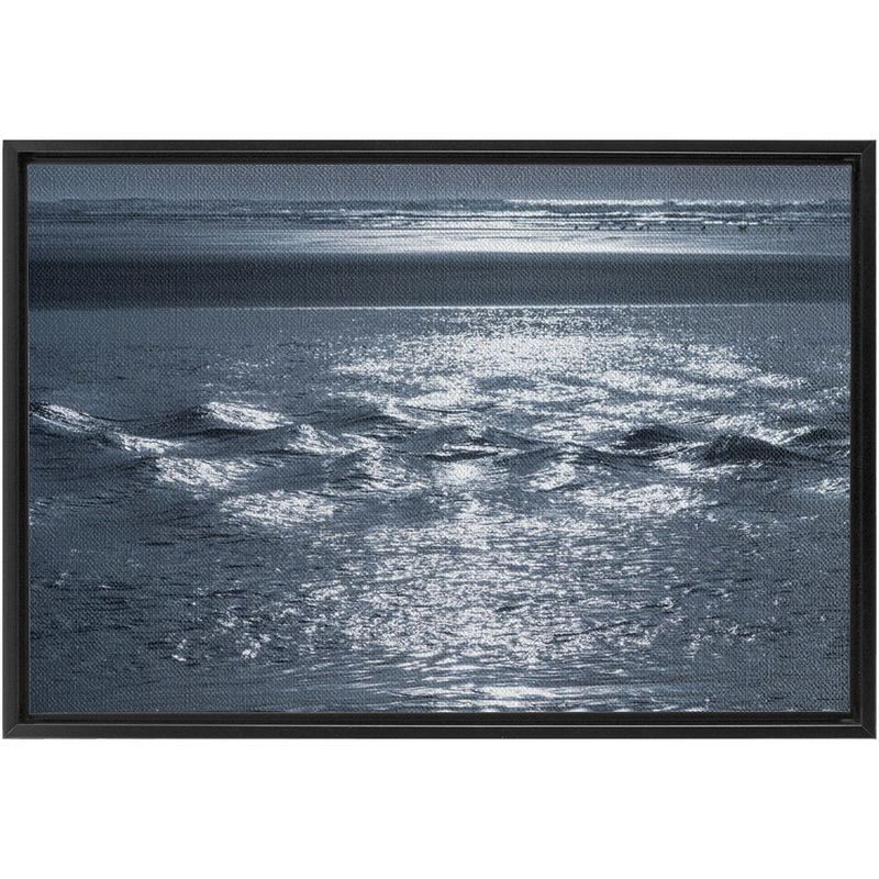 media image for silver sea framed canvas 13 283