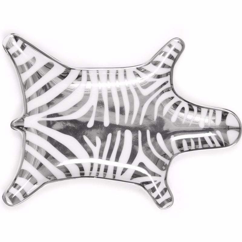 media image for Carnaby Silver Zebra Stacking Dish design by Jonathan Adler 24
