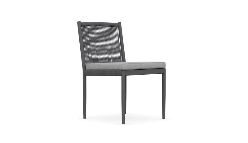 media image for catalina armless dining chair by azzurro living cat r03da cu 2 22