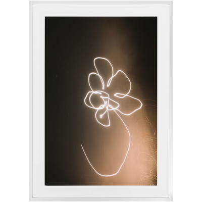 product image for moon flower framed photo 9 2