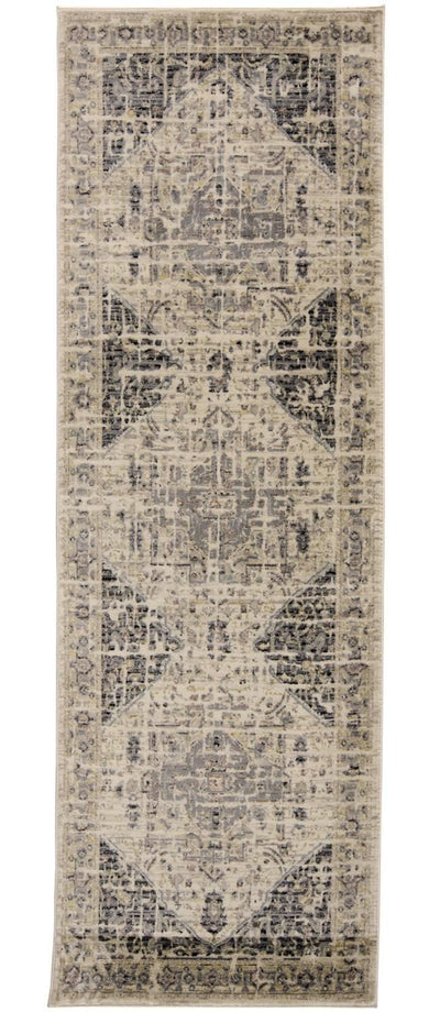 product image for Huron Gray and Brown Rug by BD Fine Flatshot Image 1 96