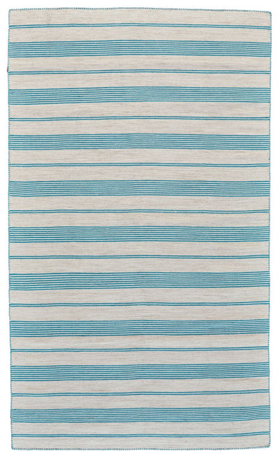 product image of Granberg Blue and Ivory Rug by BD Fine Flatshot Image 1 551