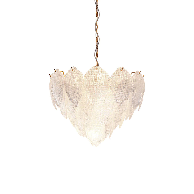 media image for acanthus textured glass chandelier by lucas mckearn ch9081 50 1 27