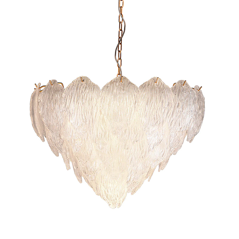 media image for acanthus textured glass chandelier by lucas mckearn ch9081 50 2 246