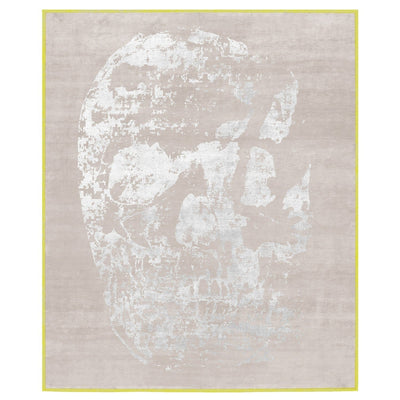 product image for copertino skull hand knotted silver rug by by second studio cl229 411x73 1 83