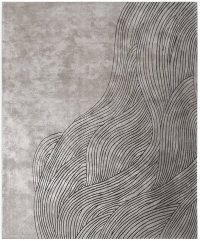 product image of Continua Laguna Hand Tufted Rug in Black design by Second Studio 538