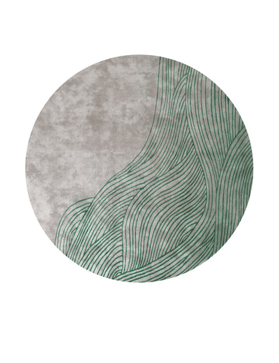 product image for Continua Laguna Hand Tufted Rug in Green design by Second Studio 10