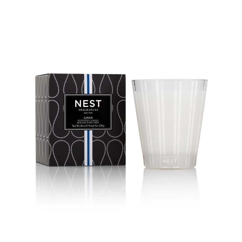 media image for Linen Classic Candle design by Nest Fragrances 240