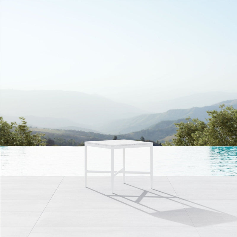 media image for corsica side table by azzurro living cor a16st 6 225
