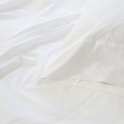 product image for cotton percale sheet set white 4 67