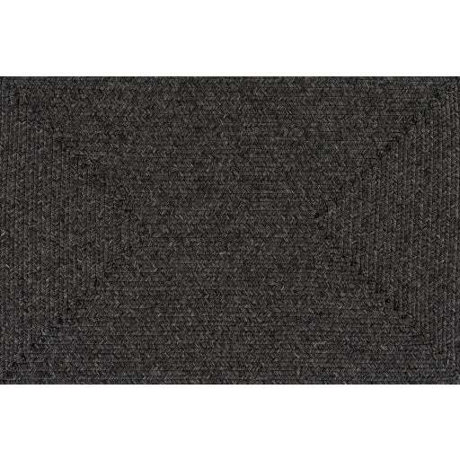 media image for Chesapeake Bay Indoor/Outdoor Charcoal Rug Swatch 2 Image 254