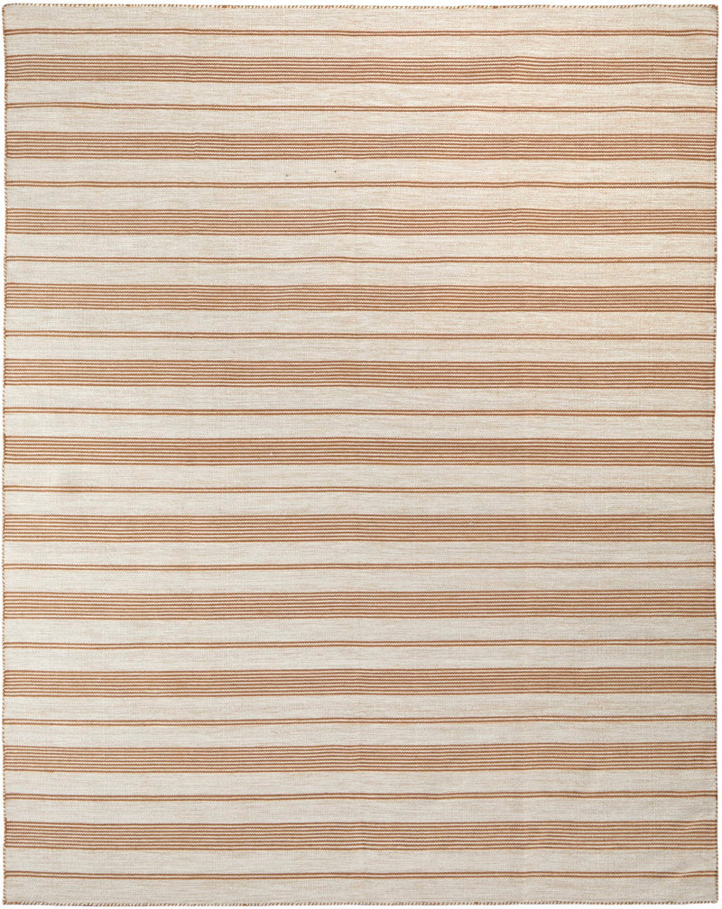 media image for Granberg Hand Woven Stripes Yellow / Ivory Rug 1 234