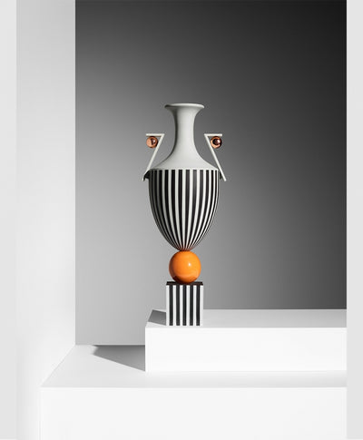 product image for Wedgwood Tall Vase on Orange Sphere by Lee Broom 25