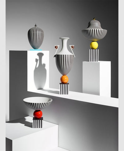 product image for Wedgwood Tall Vase on Orange Sphere by Lee Broom 89
