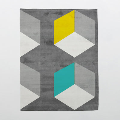 product image for Cubizzmo Bech 100% Wool Rug in Assorted Colors design by Second Studio 55