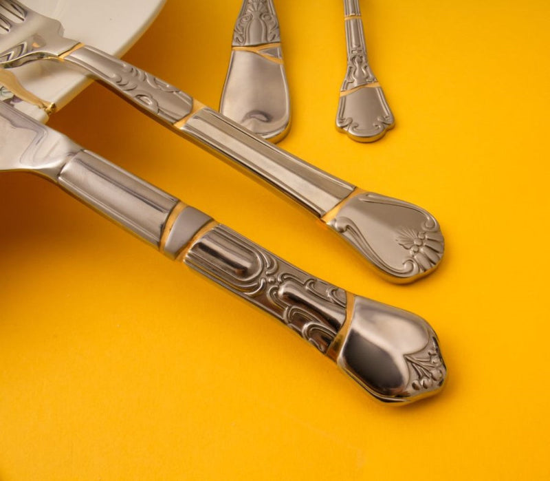 media image for Kintsugi Cutlery - Set of 4 4 285