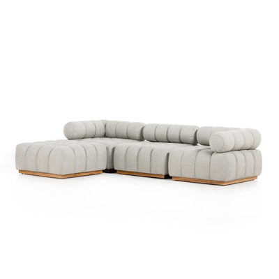 product image of Roma Outdoor Sectional with Ottoman Flatshot Image 1 561