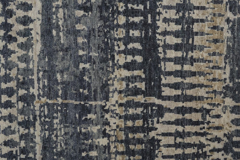 media image for Scottsdale Blue and Beige Rug by BD Fine Texture Image 1 259