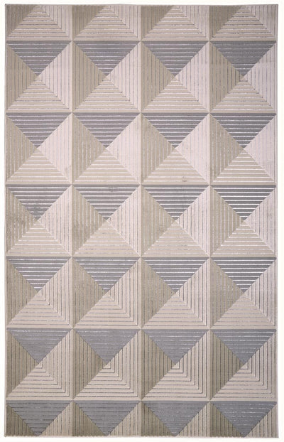 product image for Orin Gray and Silver Rug by BD Fine Flatshot Image 1 99