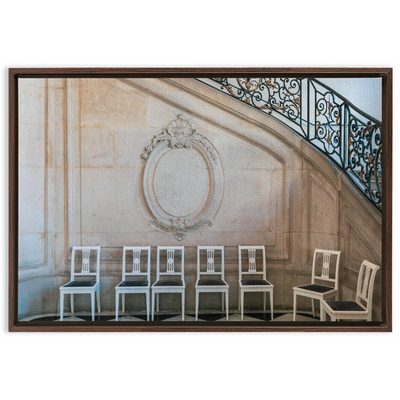 product image for attentee framed canvas 6 8
