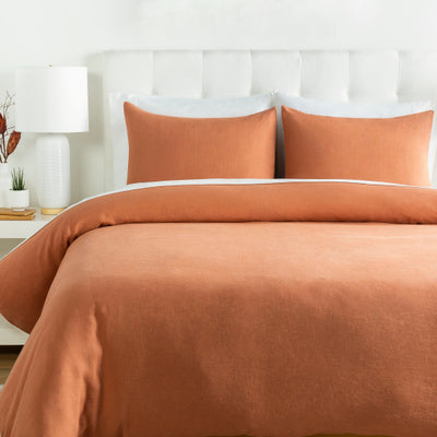 product image of Dawson Linen Burnt Orange Bedding Flatshot Image 556